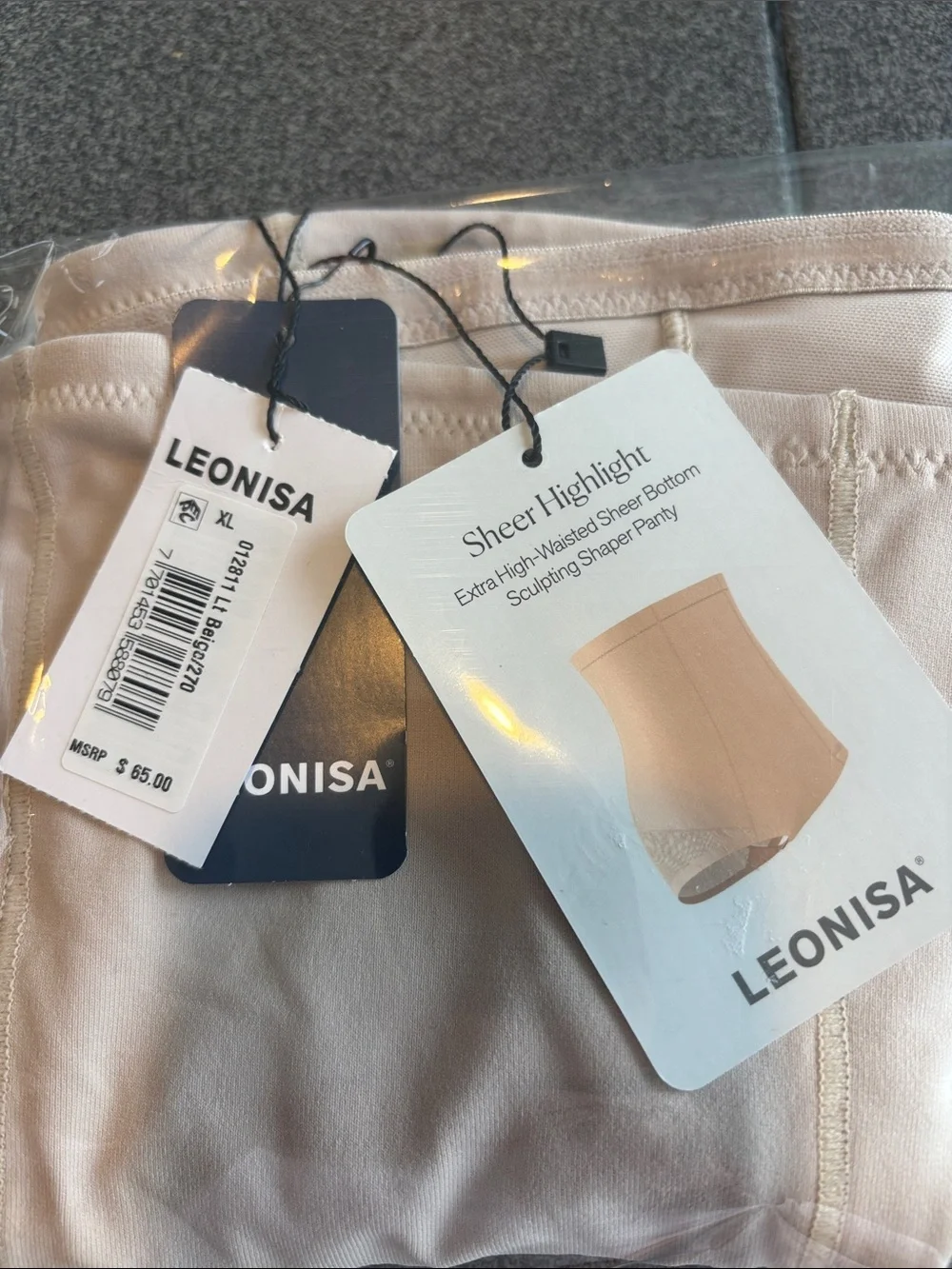 Leonisa Extra High-Waisted Butt Lifting Shapeware – NWT | XL
